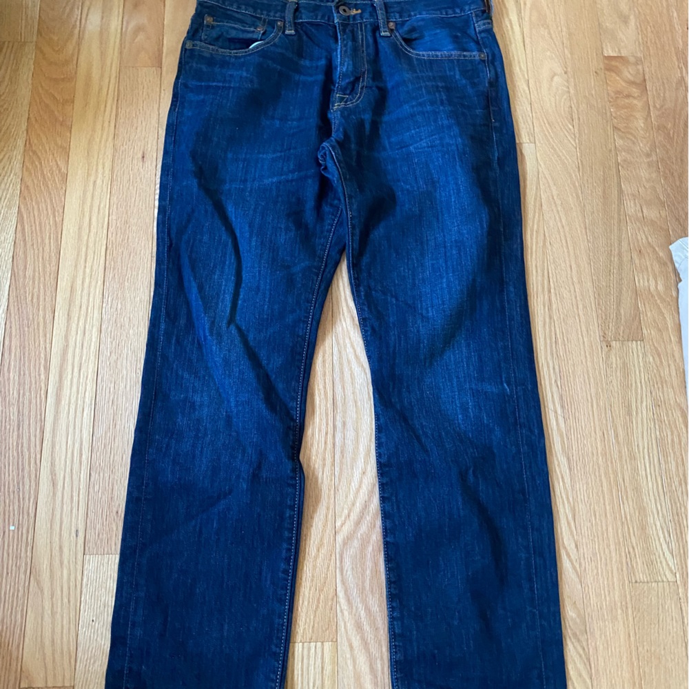 Lucky Brand Mens 221 Straight Jean W31/L30 Dark Wash